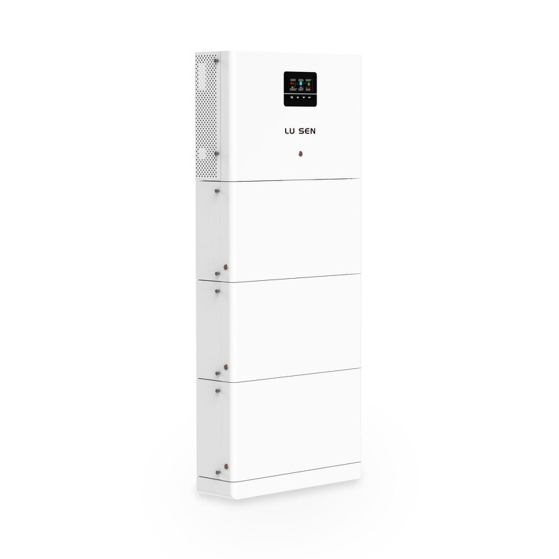 Lithium Iron Phosphate Battery Manufacturer - Lusen 15KWh Stackable 51.2V 200Ah IP65 Protection Hybrid Grid Solar Storage Backup