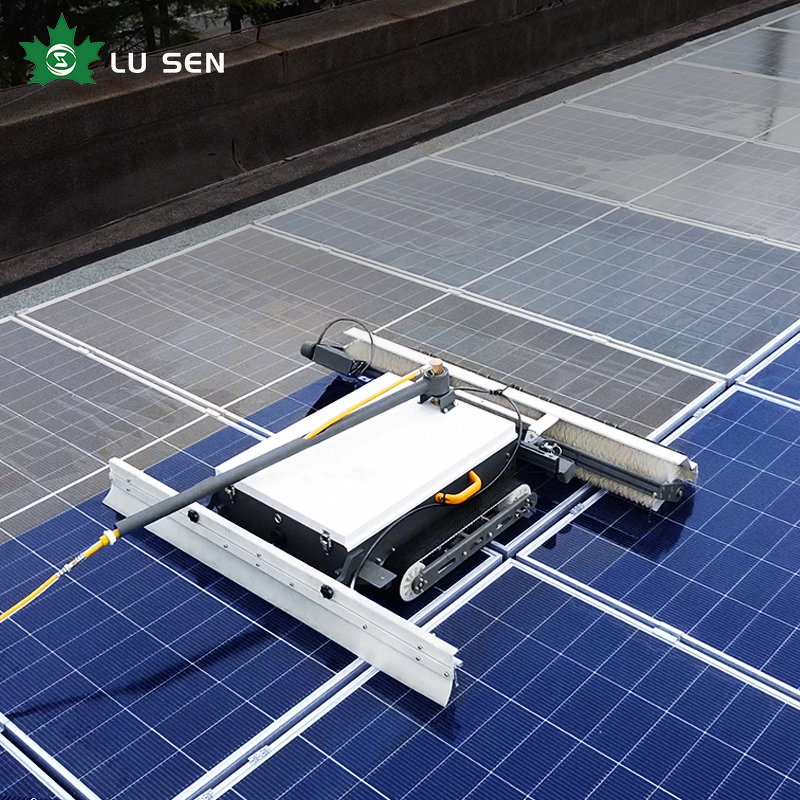 Solar Panel Cleaning Robot Manufacturer - Wet/Dry Brush Dual-Purpose Photovoltaic Cleaner