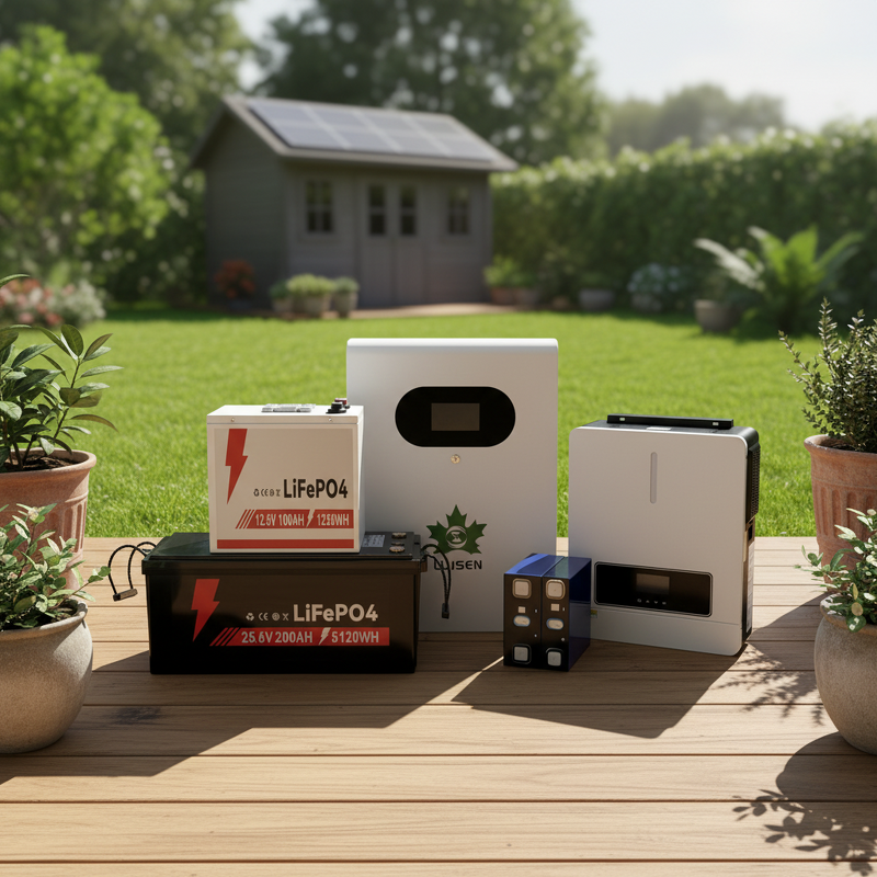 Solar Hybrid System Manufacturer - 20KW Monocrystalline MPPT Off-Grid Lifepo4 Battery Storage OEM 51.2V