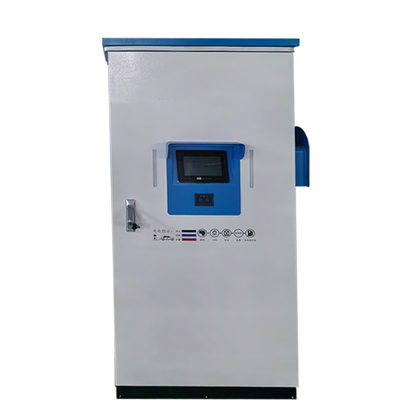 EV Charger Manufacturer - New Energy 30kw-480kw DC Fast Charging IP54 Vertical Pile RFID 22kw Floor-Mounted