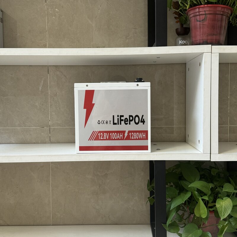 Lithium Battery Pack Manufacturer - 6000 Cycles 12v 100/120/135/200Ah for Golf Cart RV Campers Built-in Bluetooth