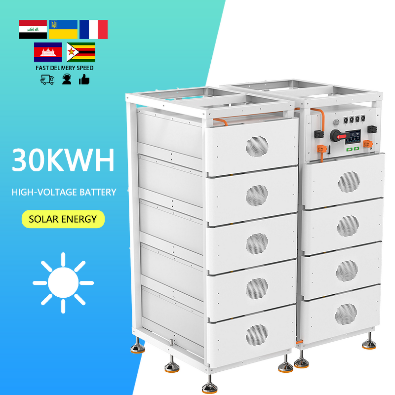 Home Energy Storage Battery System Manufacturer - Lusen Customizable 380V High Capacity LiFePO4 for Hybrid Grid CAN