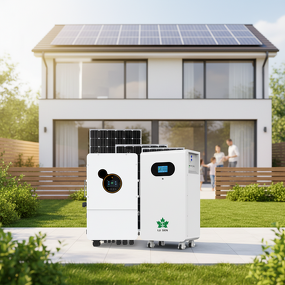 Hybrid Solar Inverter Manufacturer - Lusen 5-10kW Off-Grid with LiFePO4 Battery CAN/WiFi/Bluetooth