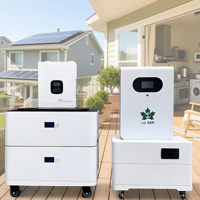 Hybrid Solar System Manufacturer - 10KW Residential Grid & Off-Grid LiFePO4 Battery MPPT PWM CAN