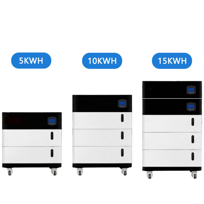 Lifepo4 Battery Manufacturer - 15KWh Stackable 51.2V 300Ah - Home Solar Storage Backup with BMS Protection