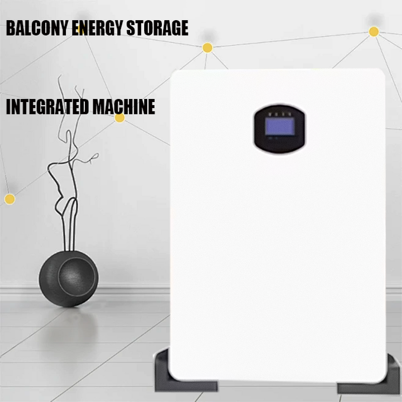 Home Energy Storage Machine Manufacturer - All-In-One Outdoor IP65 Wall-Mounted with Balcony-Integrated Battery CAN Port