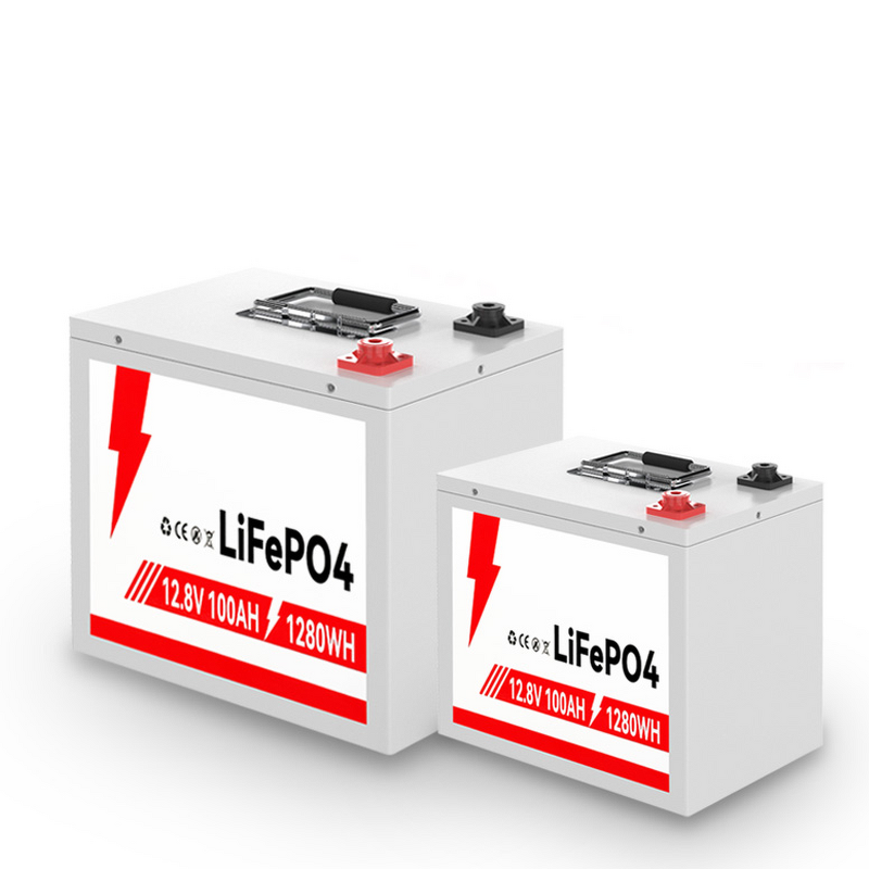 LiFePO4 Battery Pack Manufacturer - Lusen 6000 Cycles Liquid 12v 100/120/135/200Ah Golf Cart RV Campers Built-in Bluetooth