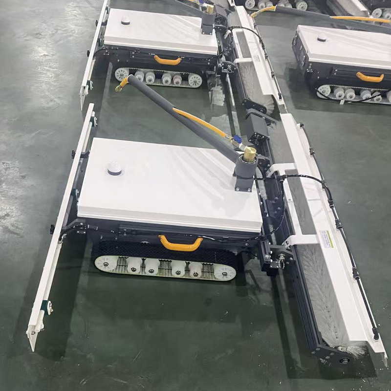Solar Photovoltaic Panel Cleaning Robot Manufacturer - Fully Automatic Wet/Dry Brush