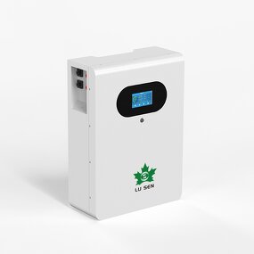 Wall-Mounted Home Battery Manufacturer - Lusen 51.2V Lithium Ion Hybrid/Off-Grid Smart BMS CAN 5-10kW 100Ah-300Ah 10kWh Storage