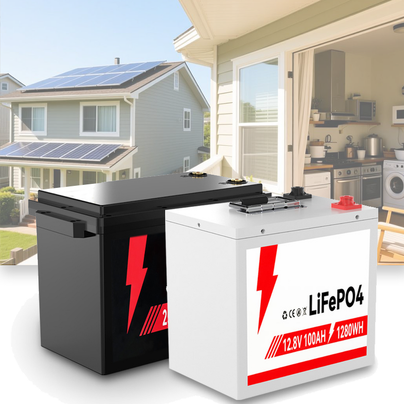 LiFePO4 Battery Manufacturer - 25.6V 100ah 200ah 314ah 400ah Solar Energy Storage 6000 Cycles