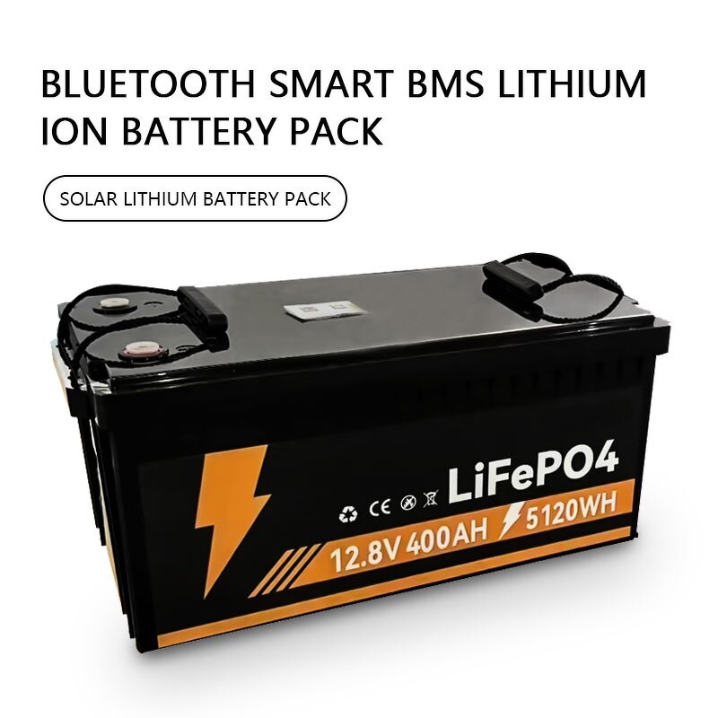 LiFePO4 Battery Pack Manufacturer - Lusen 12.8V Liquid 4-Cell 100/120/135/200Ah Golf Cart Built-in Bluetooth 6000 Cycles