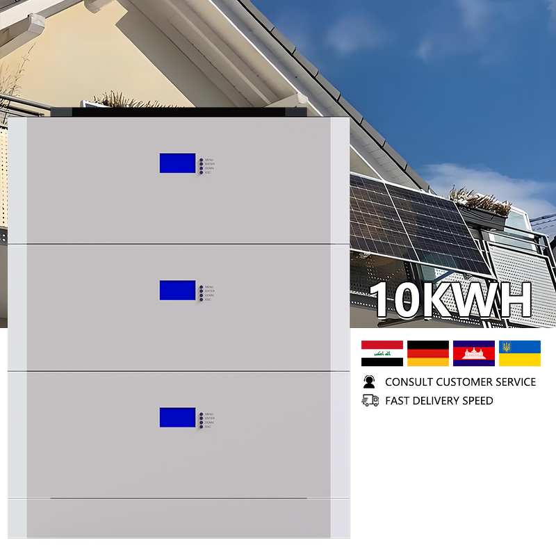 Lifepo4 Battery Manufacturer - 15KWh Stackable 51.2V 300Ah - Home Solar Storage Backup with BMS Protection