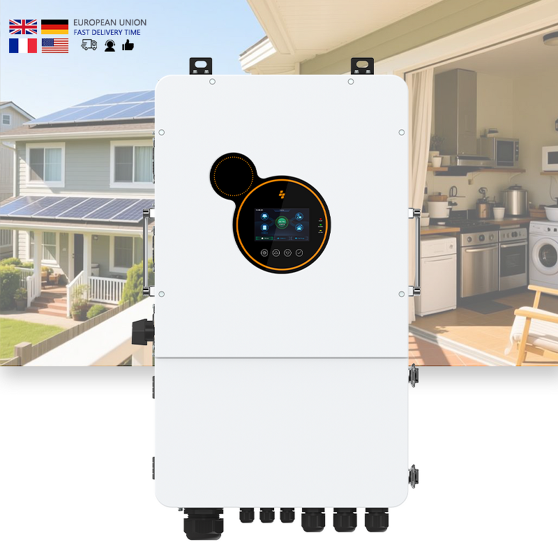 Hybrid Solar Inverter Manufacturer - 5KW Triple Phase 12V-48V IP65 AC Max PV 500V Built-in MPPT 120A/80A Charger