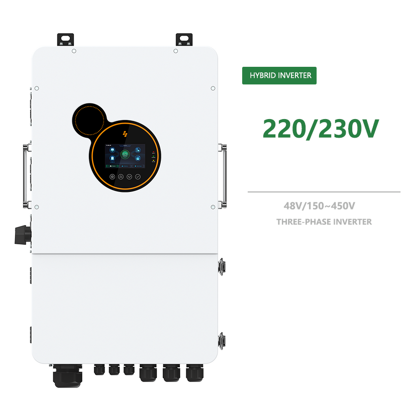 Hybrid Solar Inverter Manufacturer - 6KW Pure Sine Wave 48V 230V Off Grid 135A Mppt Solar Controller Built-in WIFI