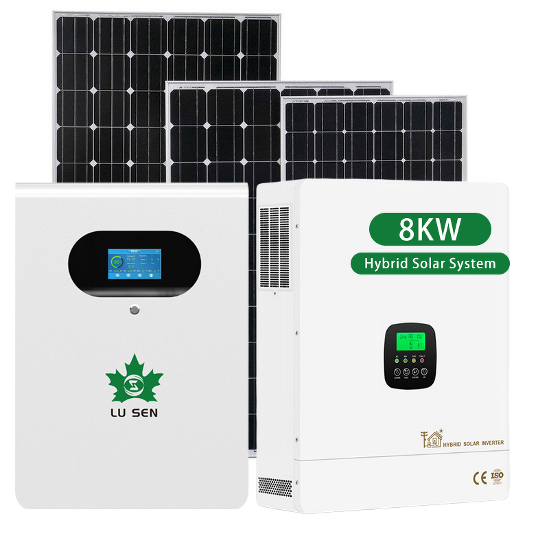 Solar Hybrid System Manufacturer - Monocrystalline MPPT Lifepo4 Battery Storage OEM 24 Hours Operation