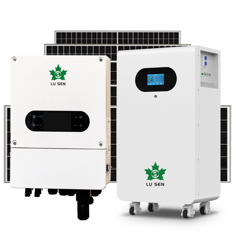 LiFePO4 Battery Manufacturer - 51.2V 200Ah 20KWh Pure Sine Wave Hybrid Grid Floor Standing Smart BMS AC Home Appliances