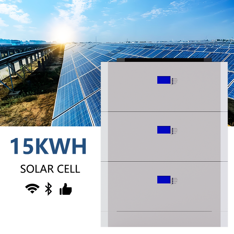 Lifepo4 Battery Manufacturer - 15KWh Split Stackable 51.2V 300Ah IP65 Hybrid Grid CAN for Home Solar Storage Backup with BMS