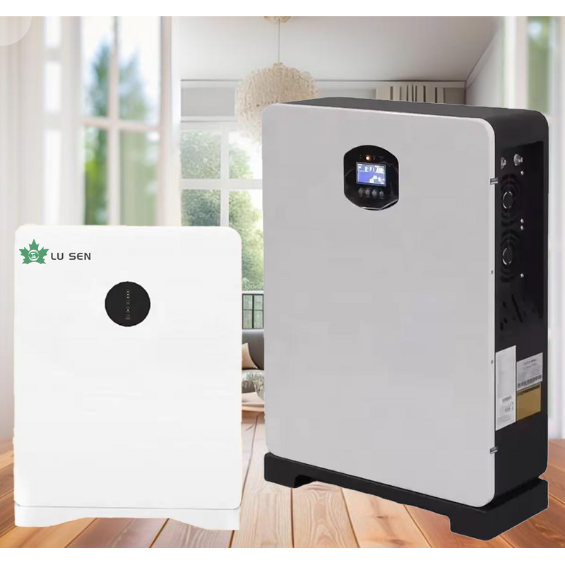 Home Energy Storage Machine Manufacturer - Integrated Battery and Inverter Wall-Mounted All-in-One 100ah IP65 Outdoor AC