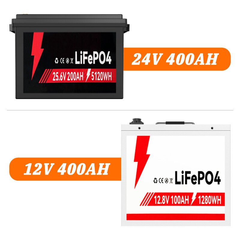 LiFePO4 Battery Manufacturer - Lusen 25.6V 100ah 200ah 314ah 400ah Golf Cart 6000 Cycles