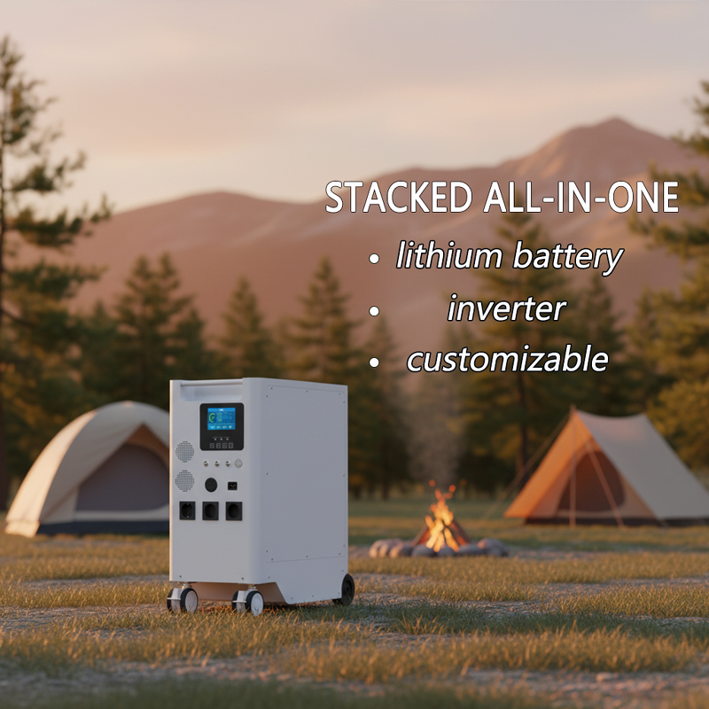 Hybrid Grid Energy Storage Manufacturer - All-In-One 48V/51.2V 5-10kW Inverter Wall-Mounted IP65 10kWh Home Appliances