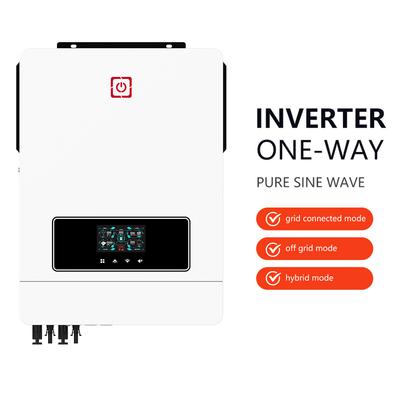 Solar Inverter Manufacturer - 6Kw 8Kw 10Kw 12Kw Dual Triple String MPPT Home DC/AC Single Phase IP65 On-Grid 48VDC 240VAC