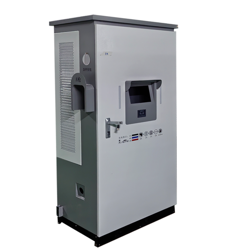 EV Charger Manufacturer - New Energy 30kw-480kw DC Fast Charging IP54 Vertical Pile RFID 22kw Floor-Mounted