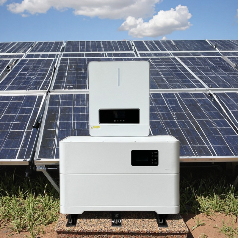 Hybrid Solar Inverter Manufacturer - 4-11KW/12KW 6KW MPPT String Lithium Storage DC/AC 220-240VAC 48VDC 100% Efficiency