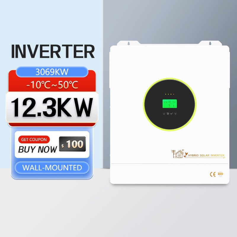 Off Grid Inverter Manufacturer - 3KW 48VDC to 230VAC Built-in Wi-Fi with 120A MPPT Solar Charge Controller