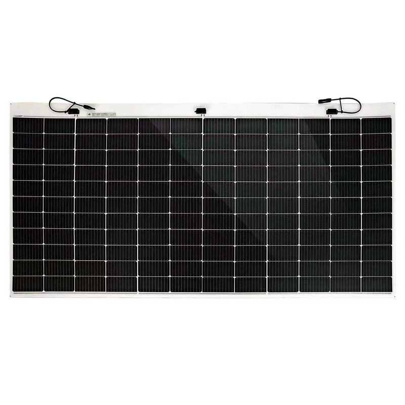 Solar Panel Manufacturer - Lusen Customized HJT 700W/460W/800W 16.49%-17.52% Efficiency Pure Black Glass Front Cover