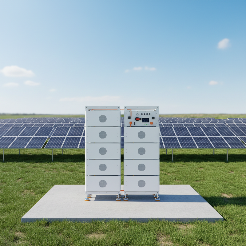 Lithium Battery System Manufacturer - LiFePO4 High Voltage (380V) Customizable High Capacity Home Energy Storage CAN