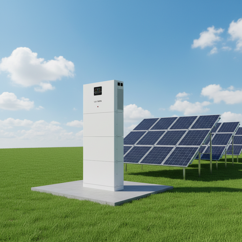 Lithium Ion Battery Storage System Manufacturer - Lusen Split Stackable 5-10kW AC IP65 Waterproof 10kWh CAN 200Ah