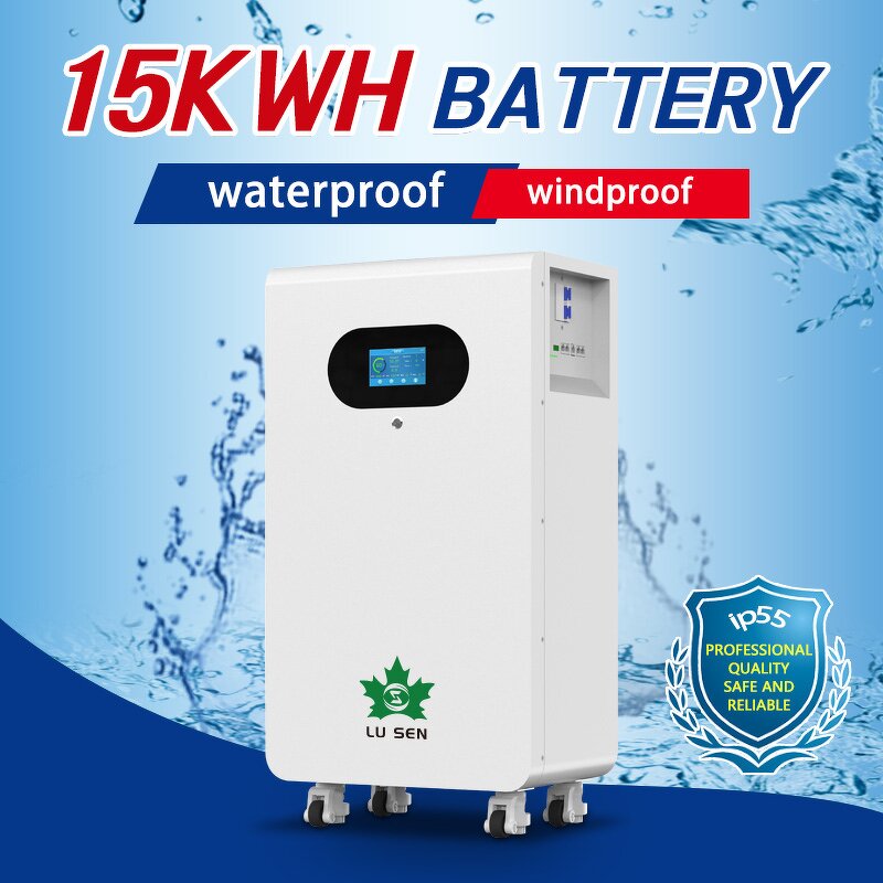 Lithium Iron Battery Manufacturer - 51.2V 200Ah Hybrid Grid AC IP65 Waterproof Grade a All-In-One CAN