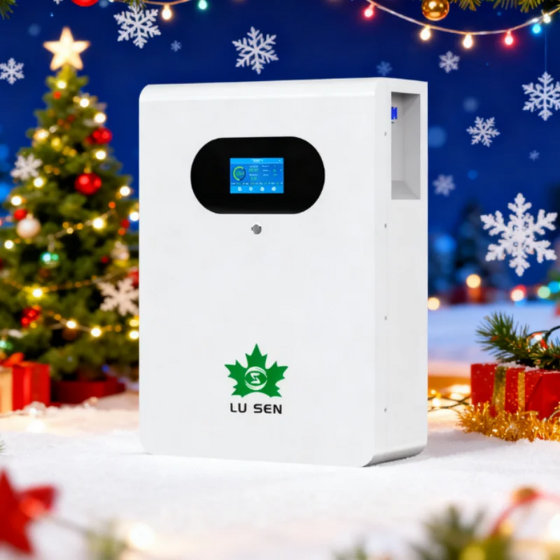 Wall-Mounted Home Battery Manufacturer - Lusen 51.2V Lithium Ion Hybrid/Off-Grid 5-10kW 100Ah-300Ah 10kWh Storage