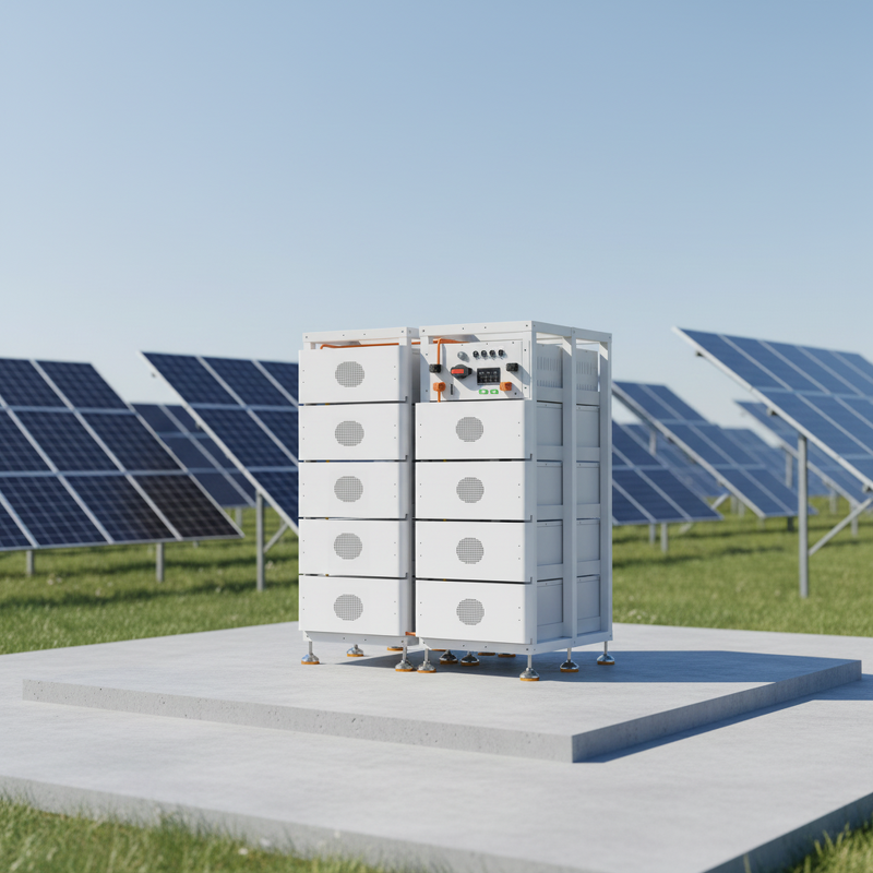 Lithium Battery System Manufacturer - LiFePO4 High Voltage High Capacity Home Energy Storage Battery CAN