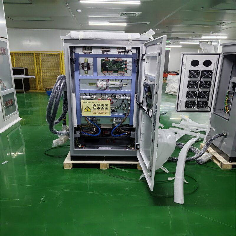 EV Charger Manufacturer - New Energy 30kw-480kw DC Fast Charging IP54 Vertical Pile RFID 22kw Floor-Mounted