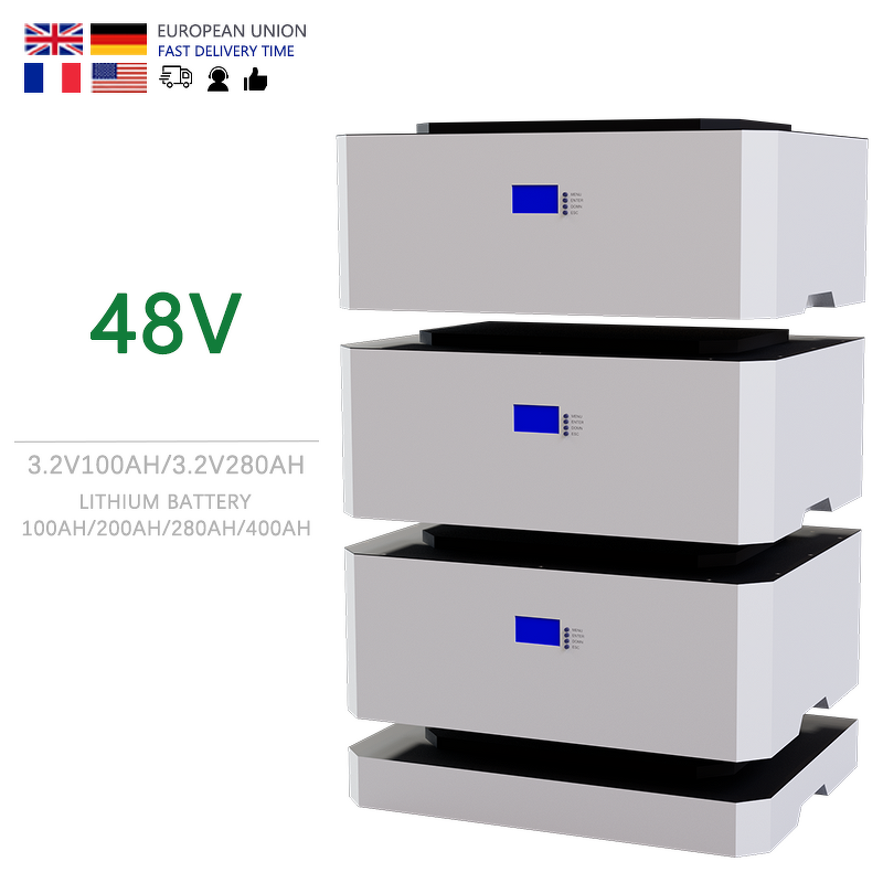 Lifepo4 Battery Manufacturer - 5kWh 10kWh 15kWh Split Stackable IP65 AC 51.2V 6000~10000 Cycles Built-in BMS for Solar Home