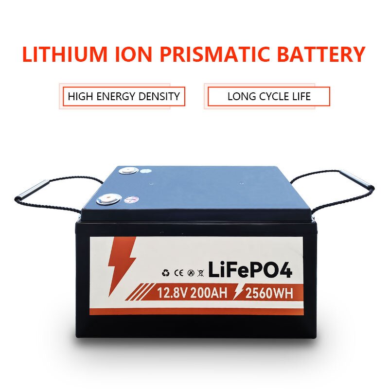 LiFePO4 Battery Pack Manufacturer - Lusen 12.8V Liquid 4-Cell 100/120/135/200Ah Golf Cart Built-in Bluetooth 6000 Cycles