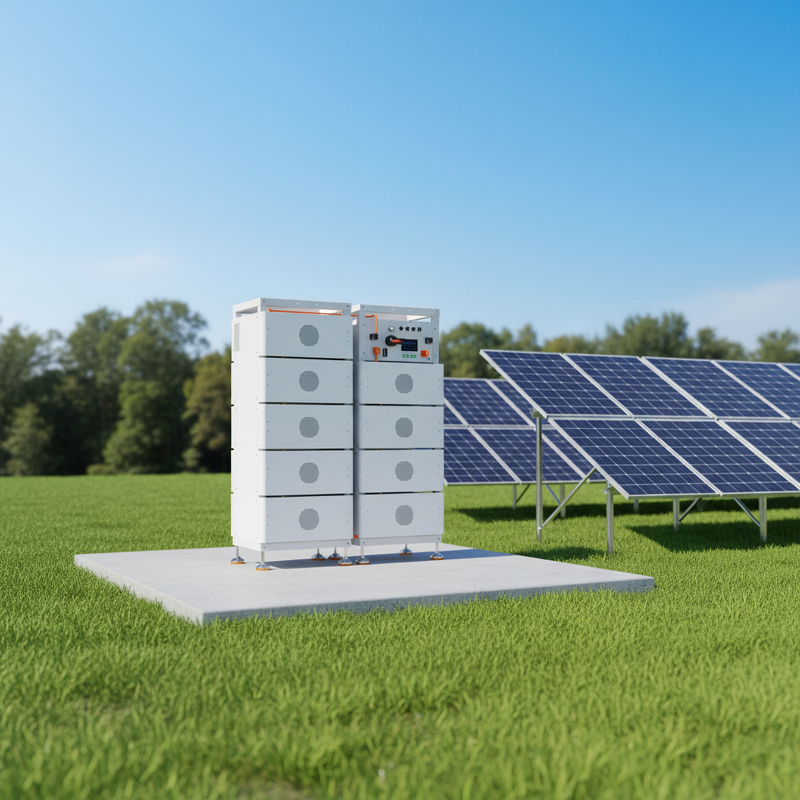 LiFePO4 Battery Pack Manufacturer - High Voltage 100Kw 230KWh/241kWh for Industrial Commercial ESS CAN