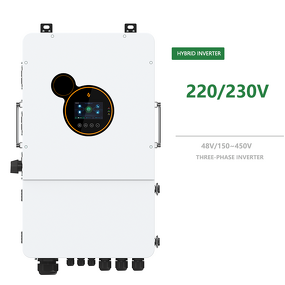 Hybrid Solar Inverter Manufacturer - 8kw MPPT LCD Display Single DC AC On-Off Grid IP65 Lithium WIFI Pure Sine Wave for Home