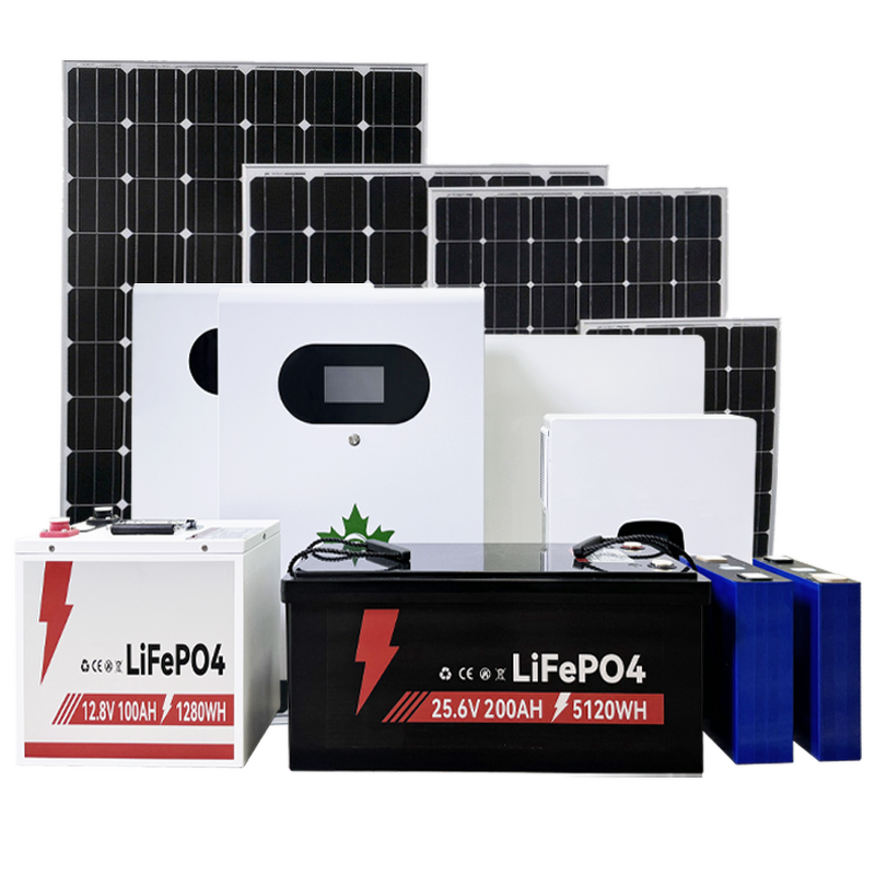 LiFePO4 Battery Pack Manufacturer - Lusen 6000 Cycles 12v 100/120/135/200Ah for Golf Cart RV Campers Built-in Bluetooth