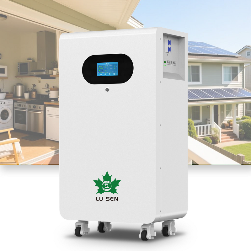 Lithium Iron Phosphate Battery Manufacturer - 51.2V 200Ah 20KWh Pure Sine Wave Hybrid Grid Floor Standing Smart BMS CAN