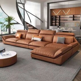 Genuine Leather Sofa Manufacturer - Italian Luxury Modern for Living Room