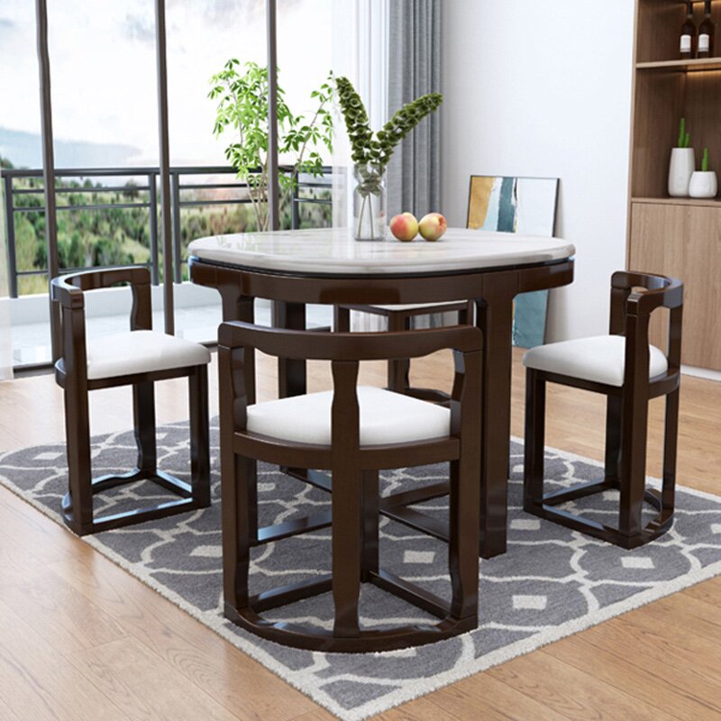 Dining Table Set Manufacturer - Light Blue Turkish Modern for 6