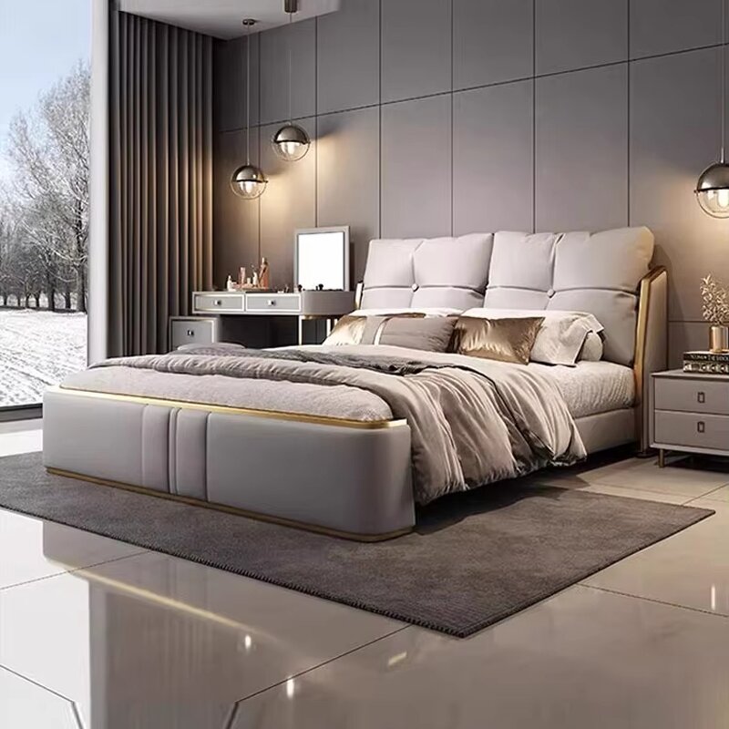 Bedroom Furniture Manufacturer - Hotel White Sleeper Sofa Mattress Set