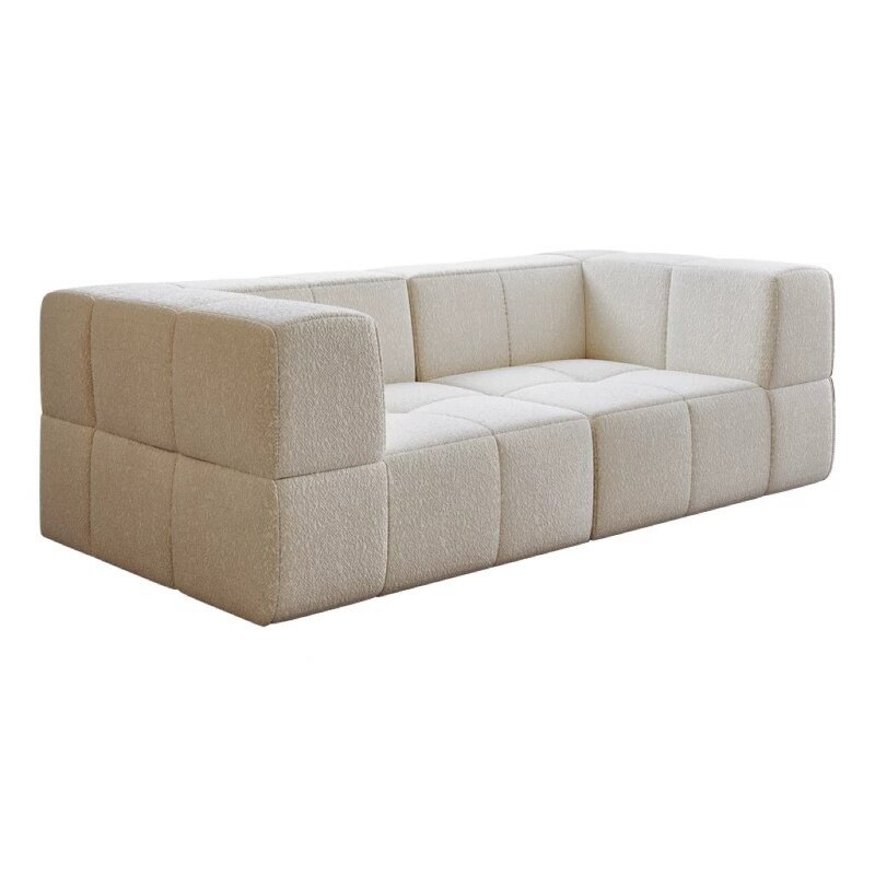 Sofa Set Manufacturer - Living Room Soft Bed Couch with Plush Blanket