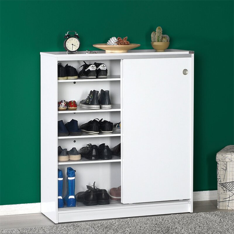 Shoes Storage Rack Manufacturer - 360 Rotate Wooden Modern for Store Display