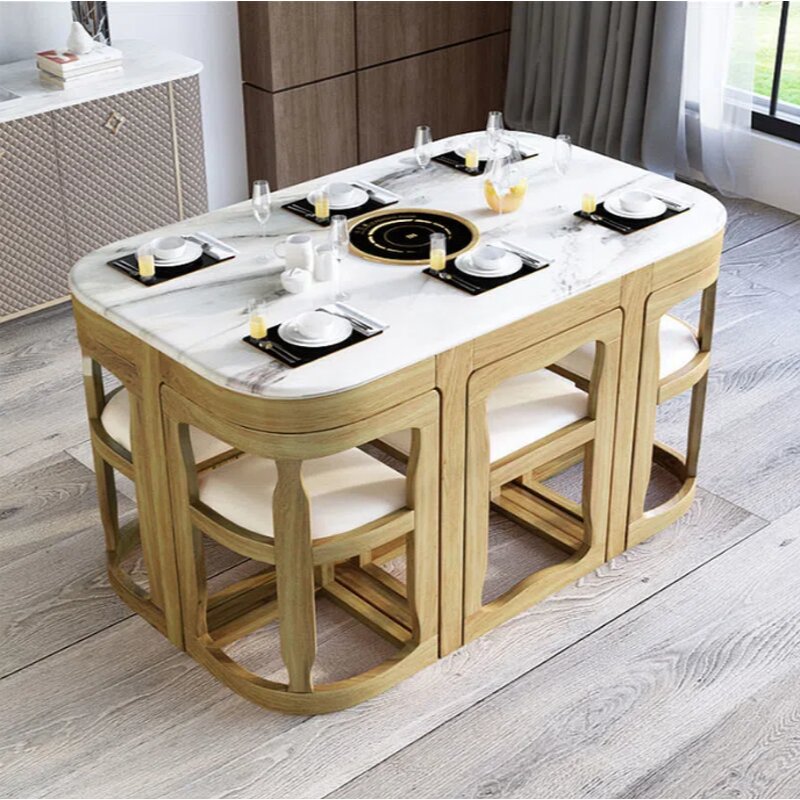 Dining Table Set Manufacturer - 6-Seater Baby Modern China-Made