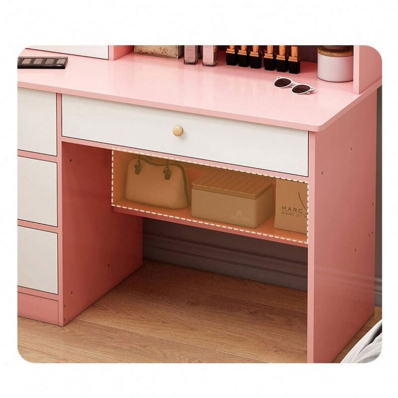 Dressing Table Manufacturer - Luxury American Style with Mirror & Drawer