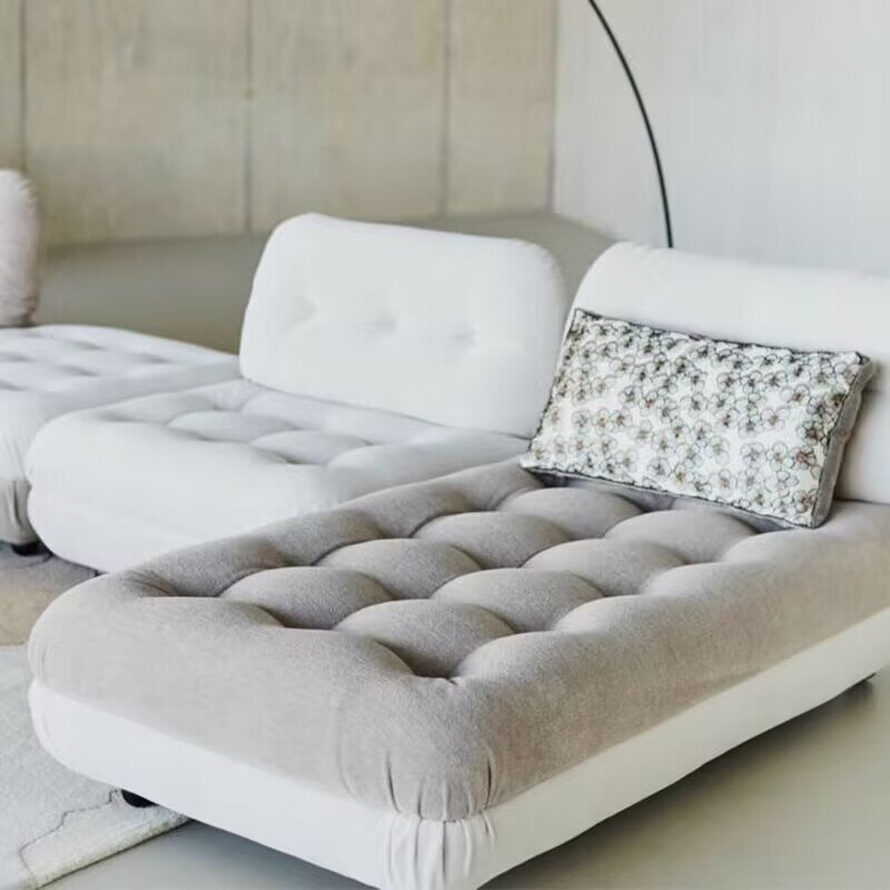 Sofa Set Manufacturer - Living Room with Fuzzy Faux Fur Throw Blanket