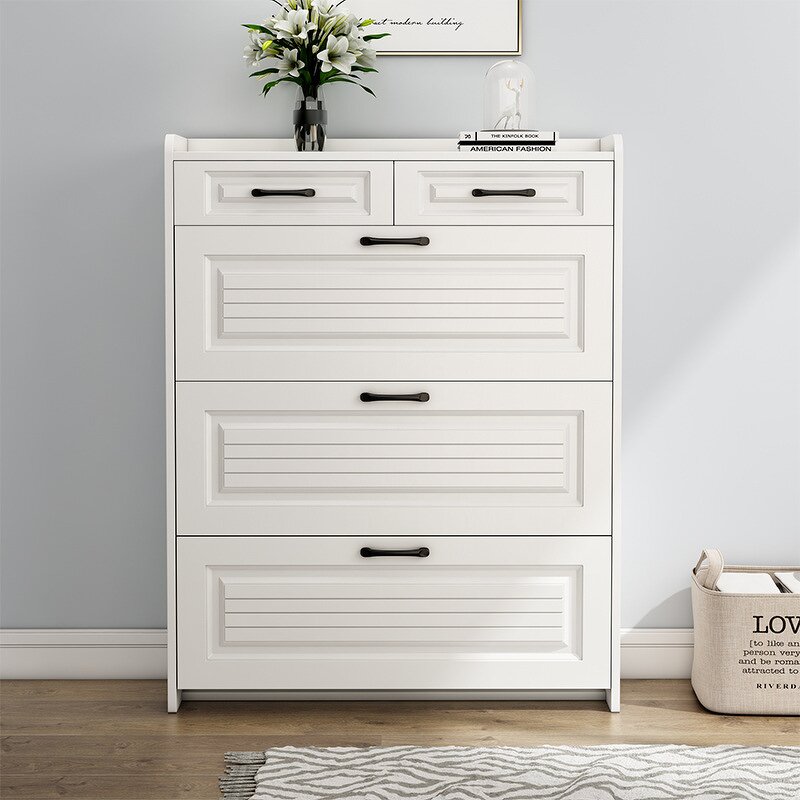 Shoe Storage Rack Manufacturer - Hanging Wooden Door Bench Cabinet for Living Room